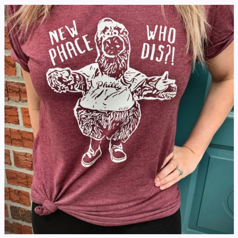 New phace, who dis? Philly phanatic tee
